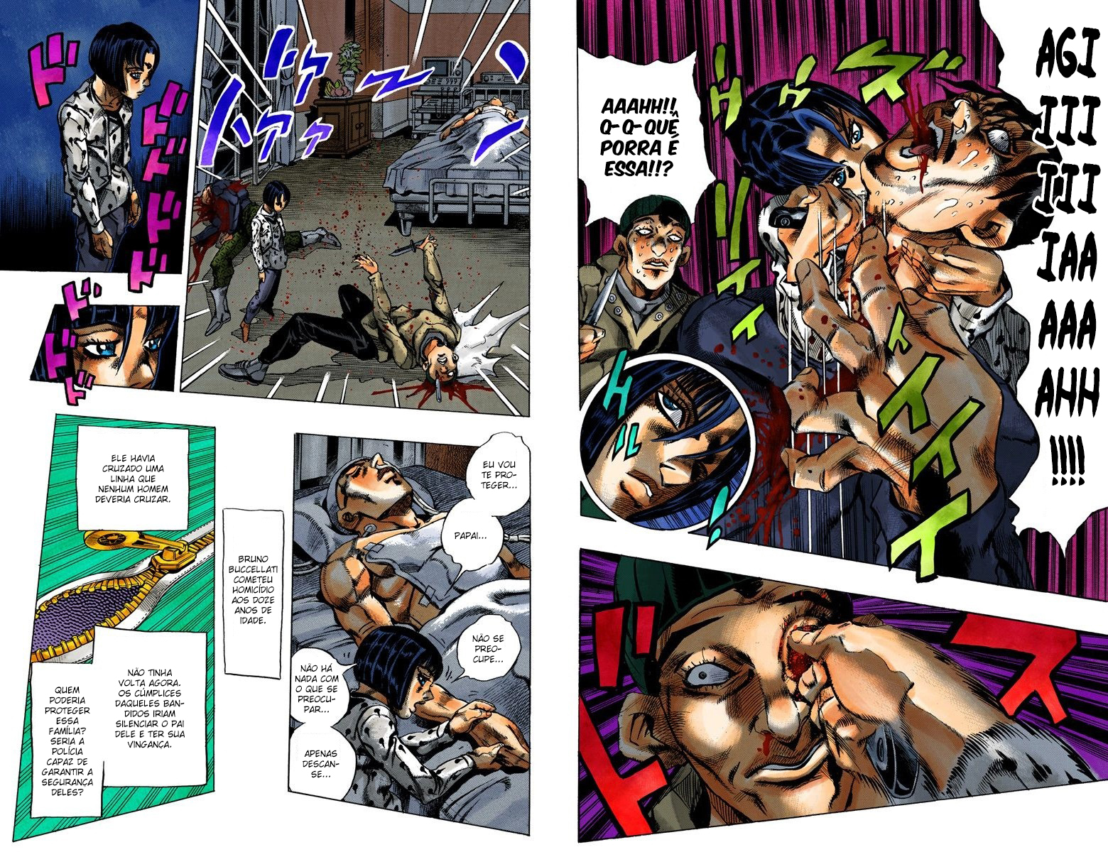JoJo's Bizarre Adventure, Part 5: Golden Wind - Digital Colored Comics Capítulo 78 Página 8