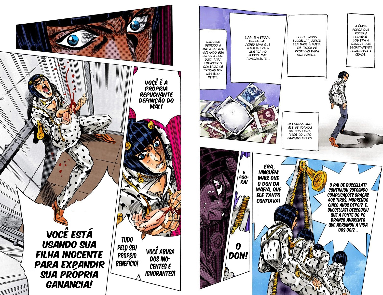 JoJo's Bizarre Adventure, Part 5: Golden Wind - Digital Colored Comics Capítulo 78 Página 9