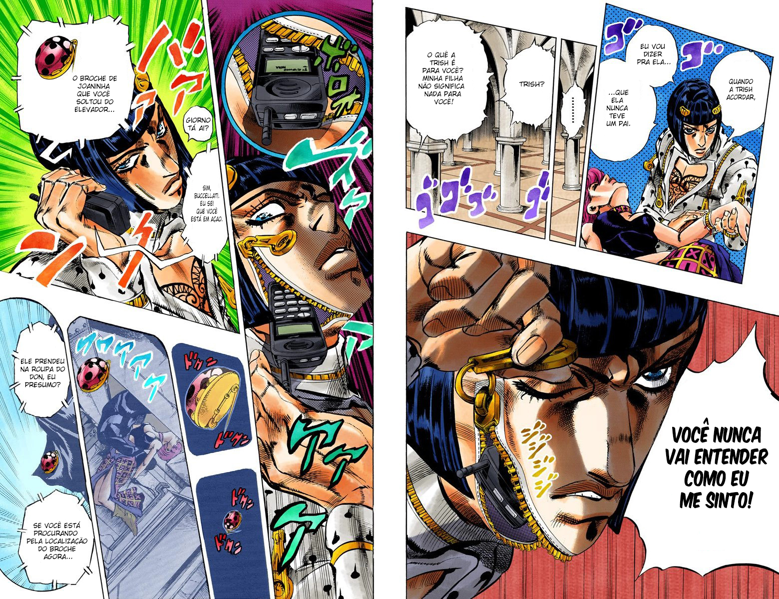 JoJo's Bizarre Adventure, Part 5: Golden Wind - Digital Colored Comics Capítulo 79 Página 10
