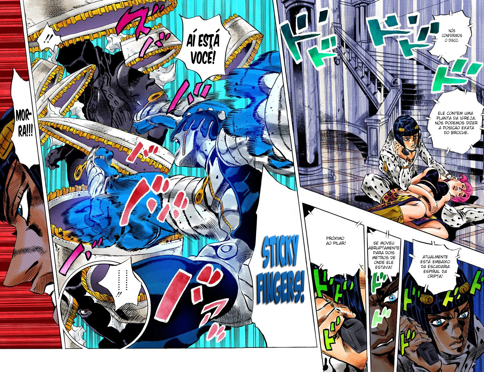 JoJo's Bizarre Adventure, Part 5: Golden Wind - Digital Colored Comics Capítulo 79 Página 11