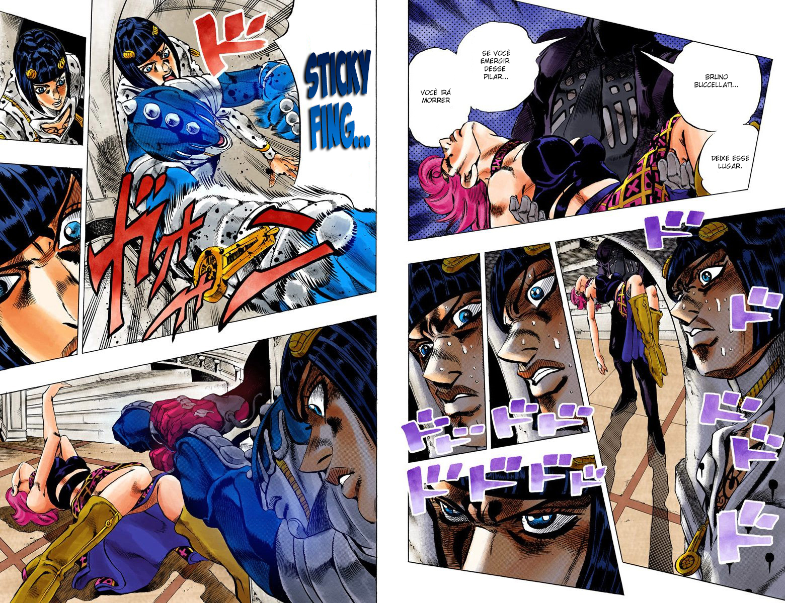JoJo's Bizarre Adventure, Part 5: Golden Wind - Digital Colored Comics Capítulo 79 Página 7