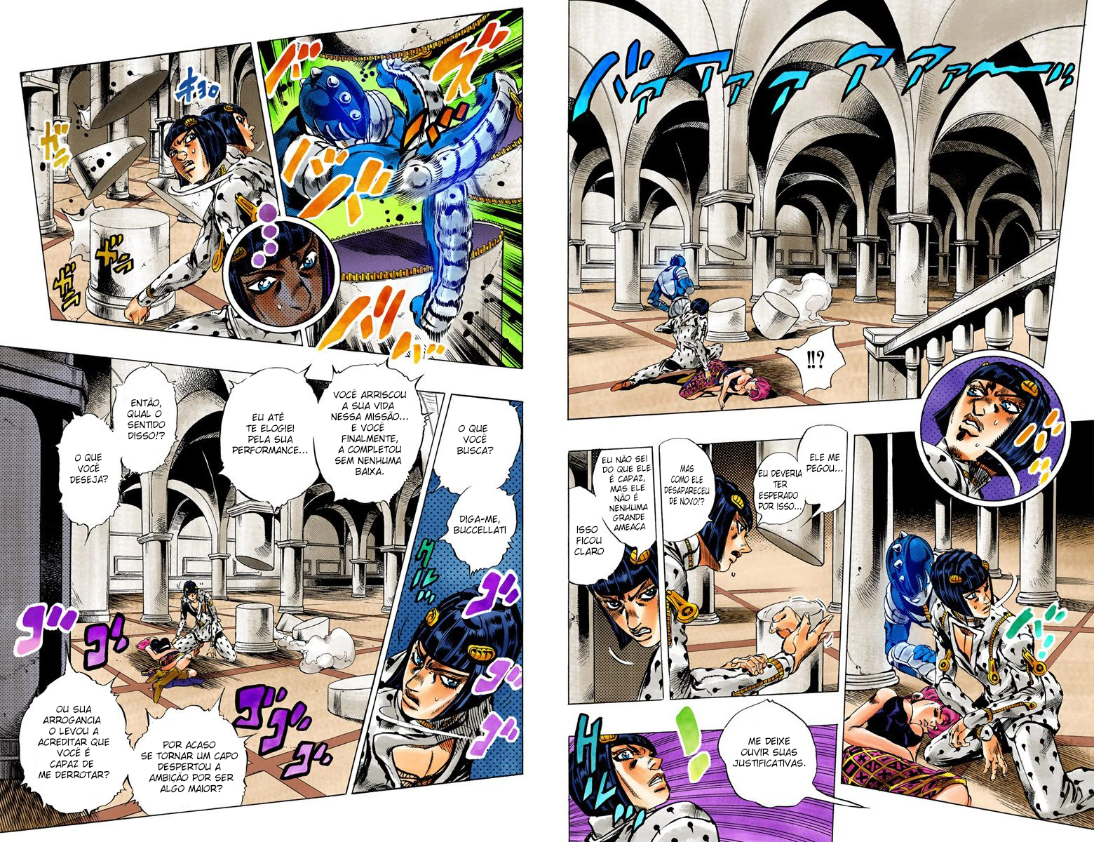 JoJo's Bizarre Adventure, Part 5: Golden Wind - Digital Colored Comics Capítulo 79 Página 9