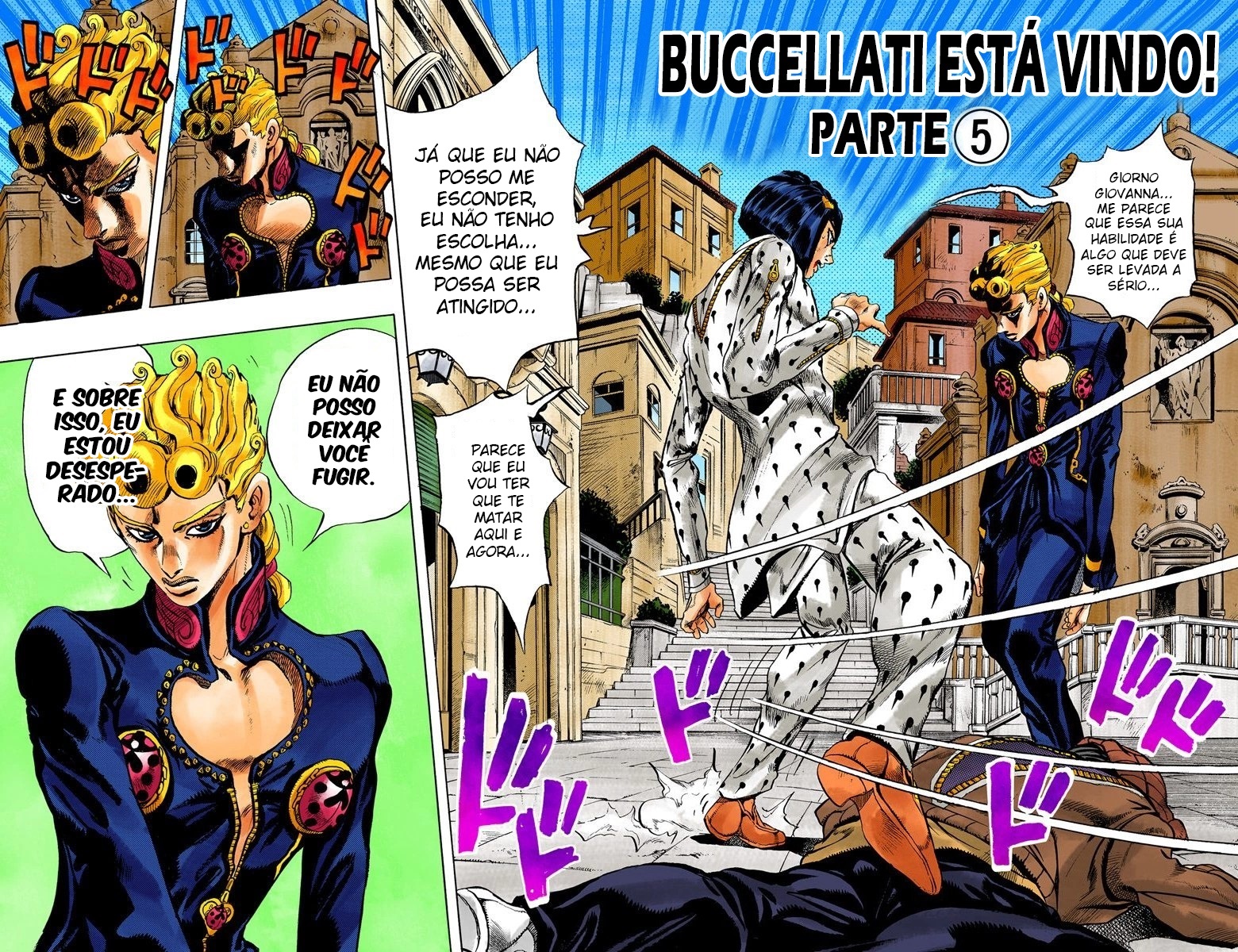 JoJo's Bizarre Adventure, Part 5: Golden Wind - Digital Colored Comics Capítulo 8 Página 2