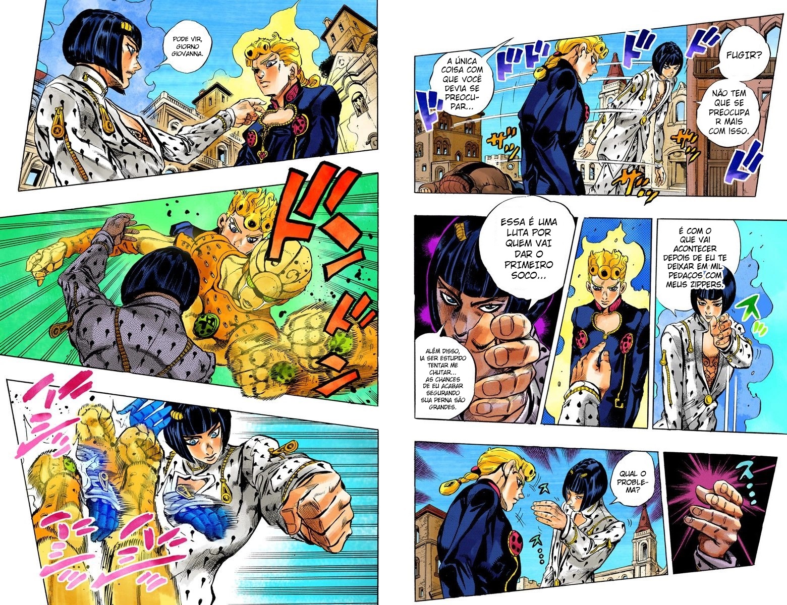 JoJo's Bizarre Adventure, Part 5: Golden Wind - Digital Colored Comics Capítulo 8 Página 3