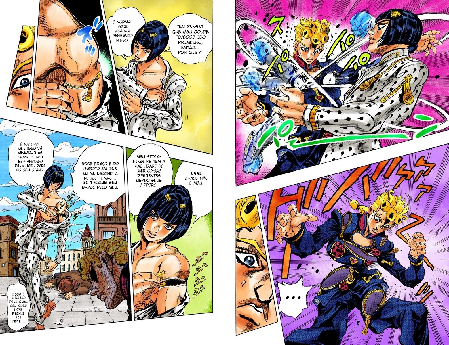 JoJo's Bizarre Adventure, Part 5: Golden Wind - Digital Colored Comics Capítulo 8 Página 5