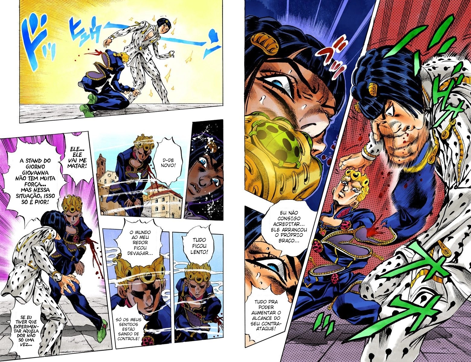 JoJo's Bizarre Adventure, Part 5: Golden Wind - Digital Colored Comics Capítulo 8 Página 7
