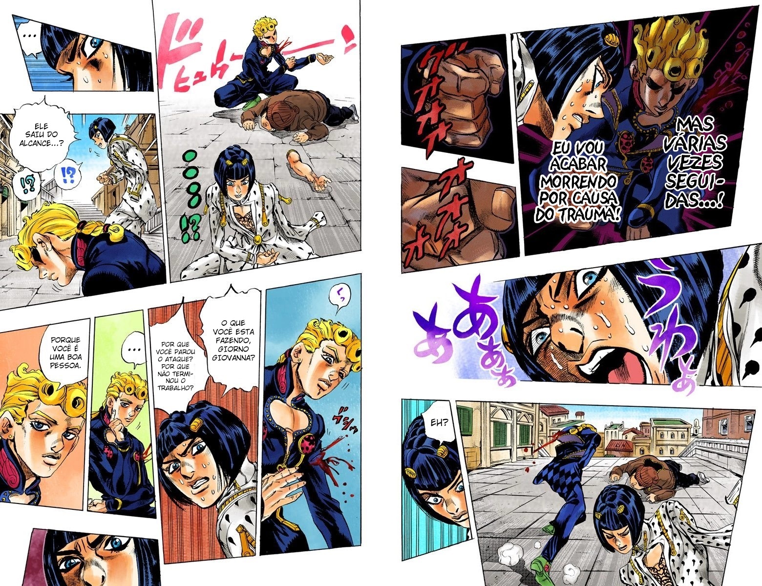 JoJo's Bizarre Adventure, Part 5: Golden Wind - Digital Colored Comics Capítulo 8 Página 8