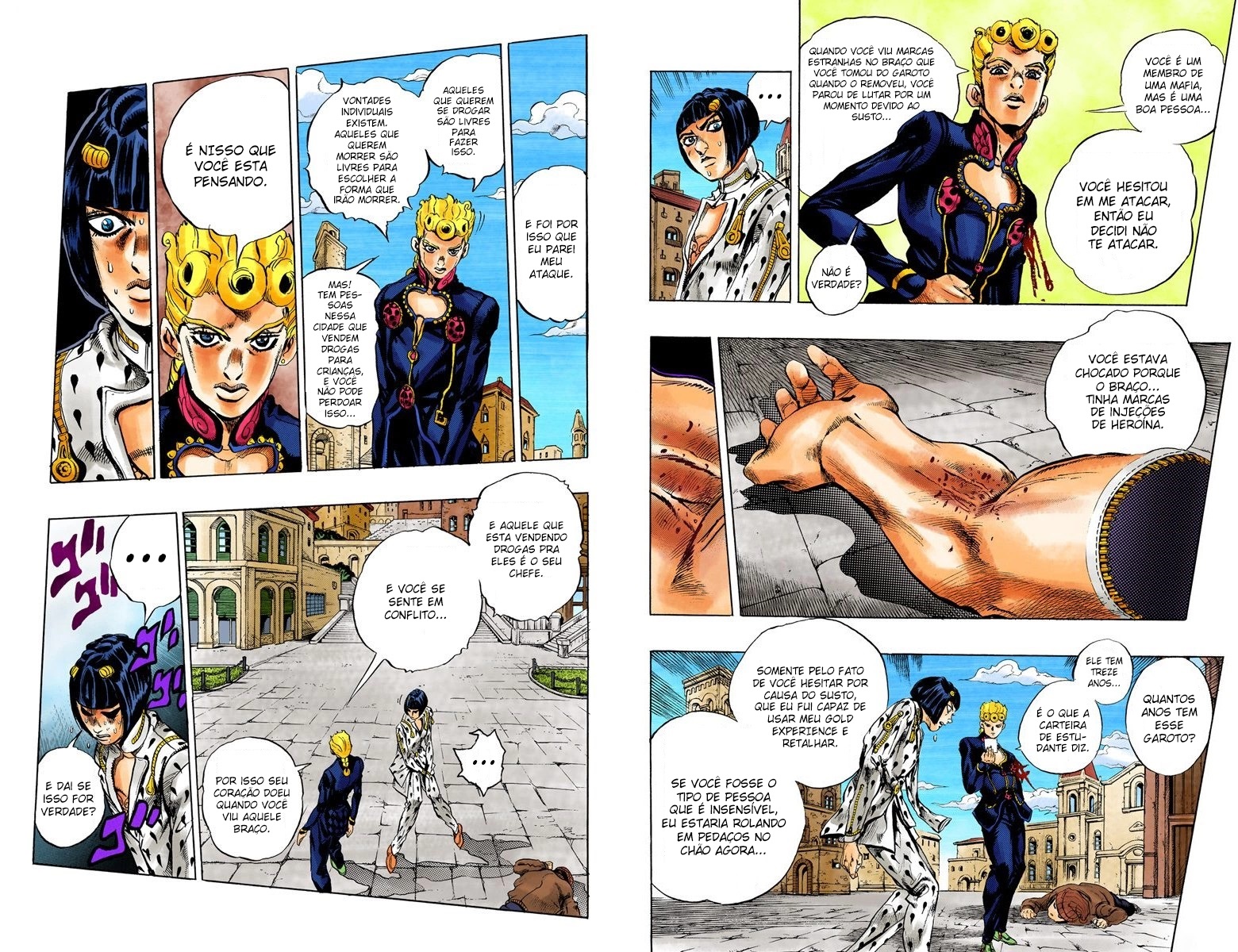 JoJo's Bizarre Adventure, Part 5: Golden Wind - Digital Colored Comics Capítulo 8 Página 9