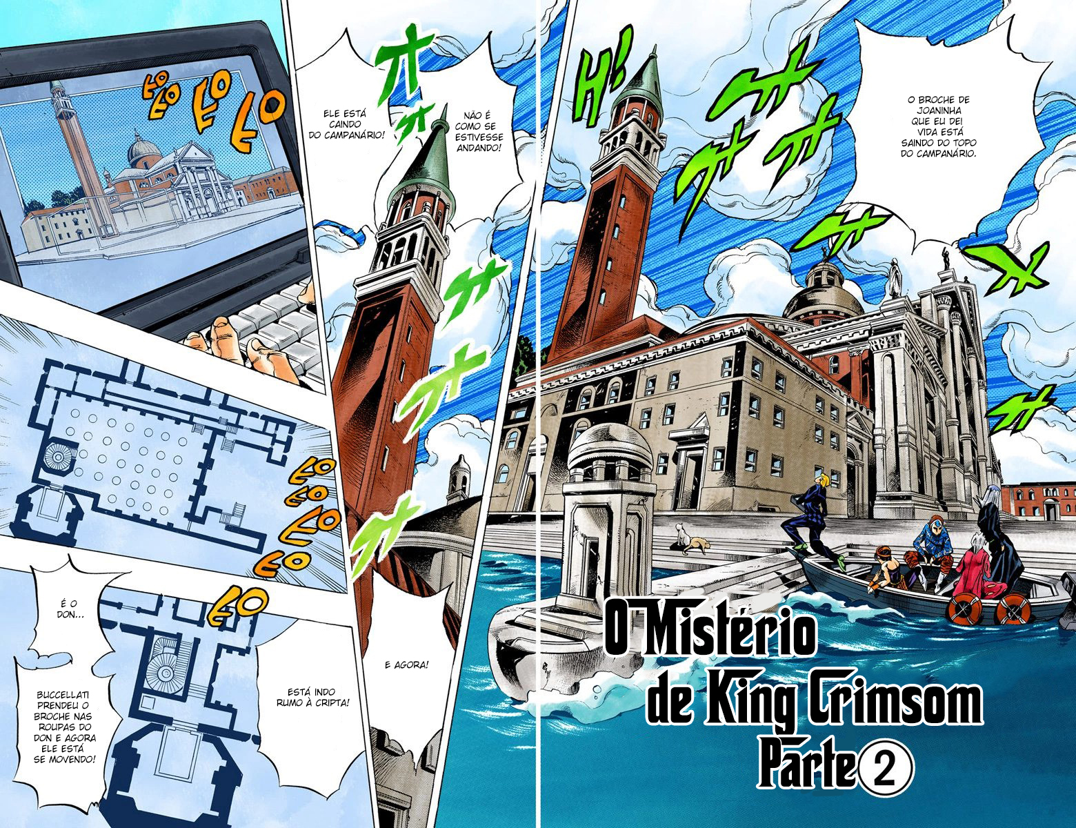 JoJo's Bizarre Adventure, Part 5: Golden Wind - Digital Colored Comics Capítulo 80 Página 2