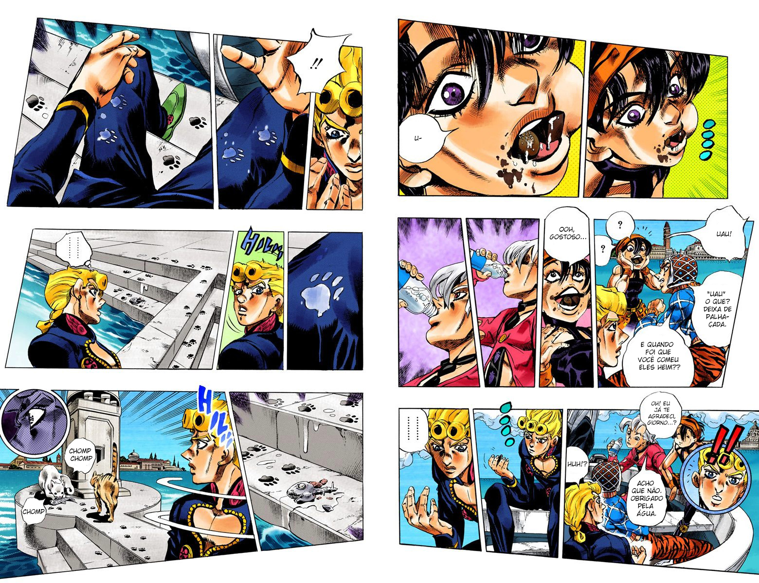 JoJo's Bizarre Adventure, Part 5: Golden Wind - Digital Colored Comics Capítulo 80 Página 4