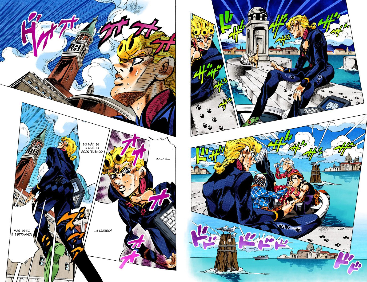 JoJo's Bizarre Adventure, Part 5: Golden Wind - Digital Colored Comics Capítulo 80 Página 5
