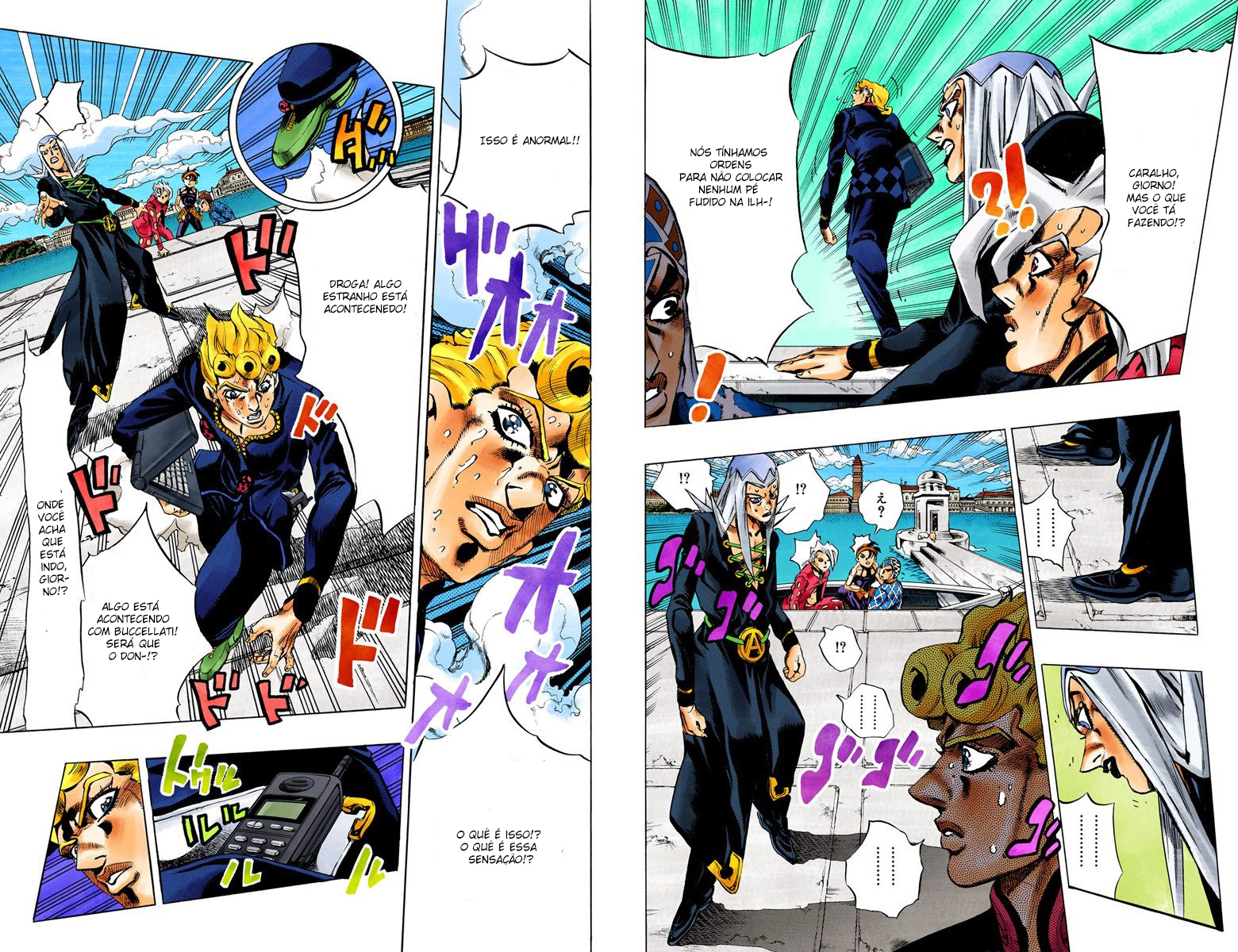 JoJo's Bizarre Adventure, Part 5: Golden Wind - Digital Colored Comics Capítulo 80 Página 6