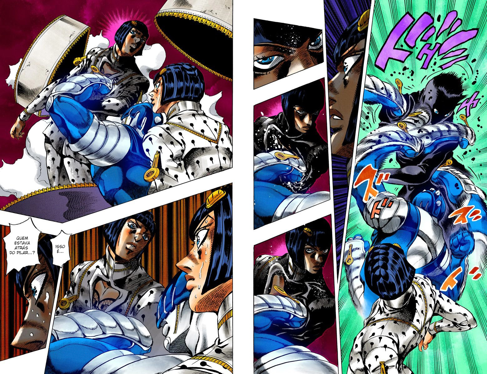 JoJo's Bizarre Adventure, Part 5: Golden Wind - Digital Colored Comics Capítulo 80 Página 8