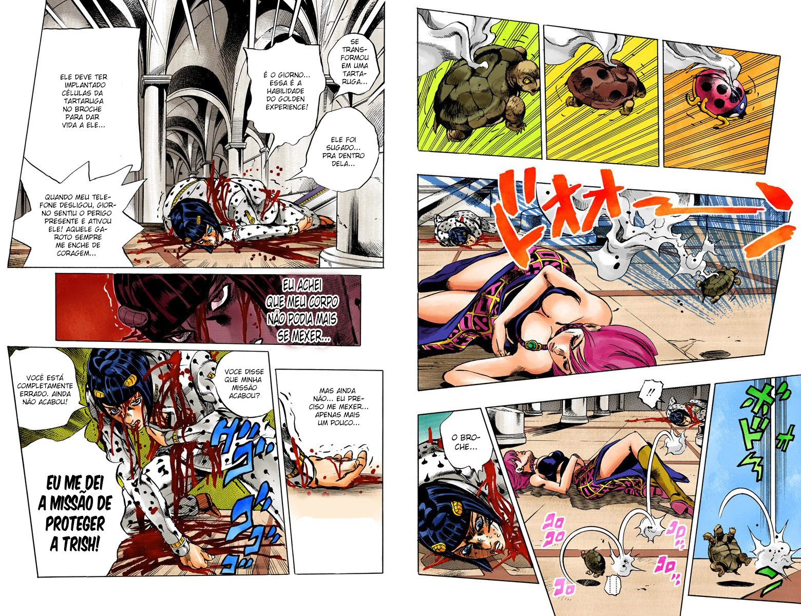 JoJo's Bizarre Adventure, Part 5: Golden Wind - Digital Colored Comics Capítulo 81 Página 10