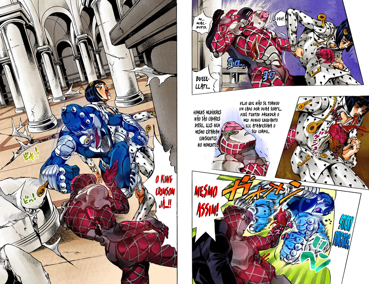 JoJo's Bizarre Adventure, Part 5: Golden Wind - Digital Colored Comics Capítulo 81 Página 4