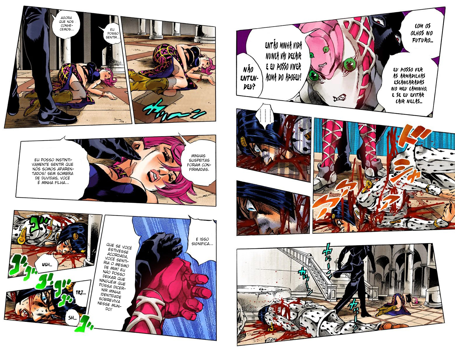JoJo's Bizarre Adventure, Part 5: Golden Wind - Digital Colored Comics Capítulo 81 Página 8