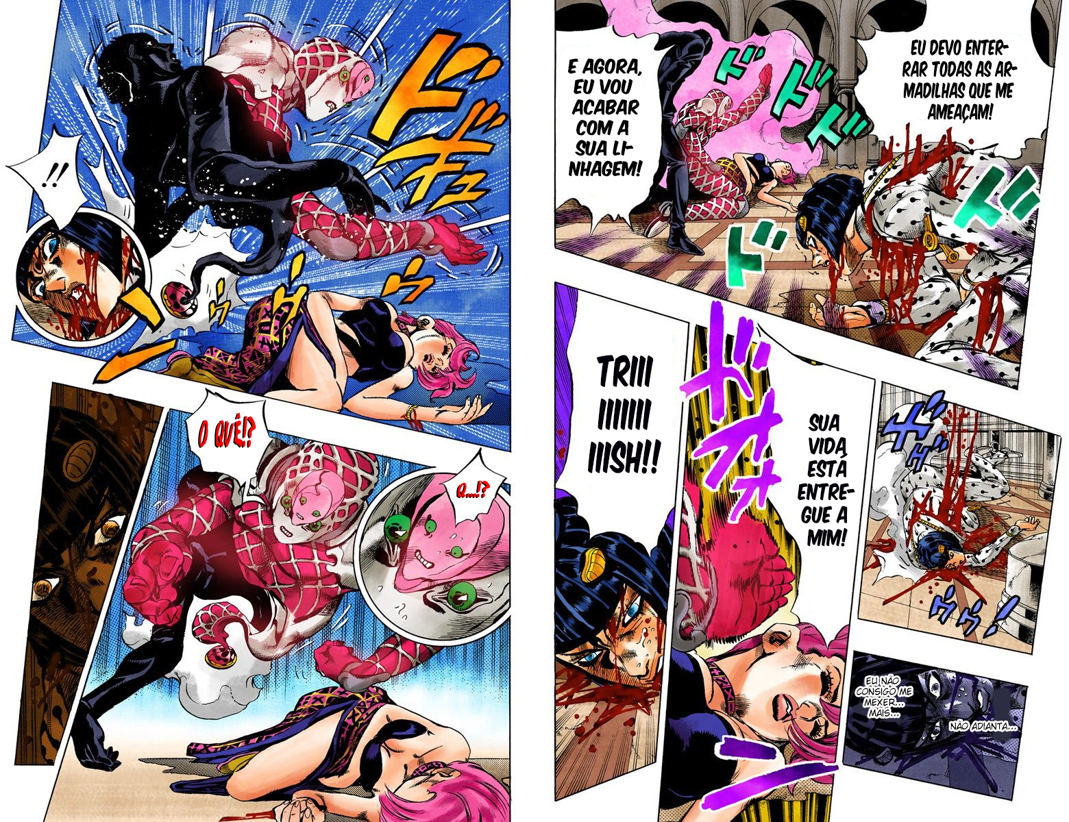 JoJo's Bizarre Adventure, Part 5: Golden Wind - Digital Colored Comics Capítulo 81 Página 9