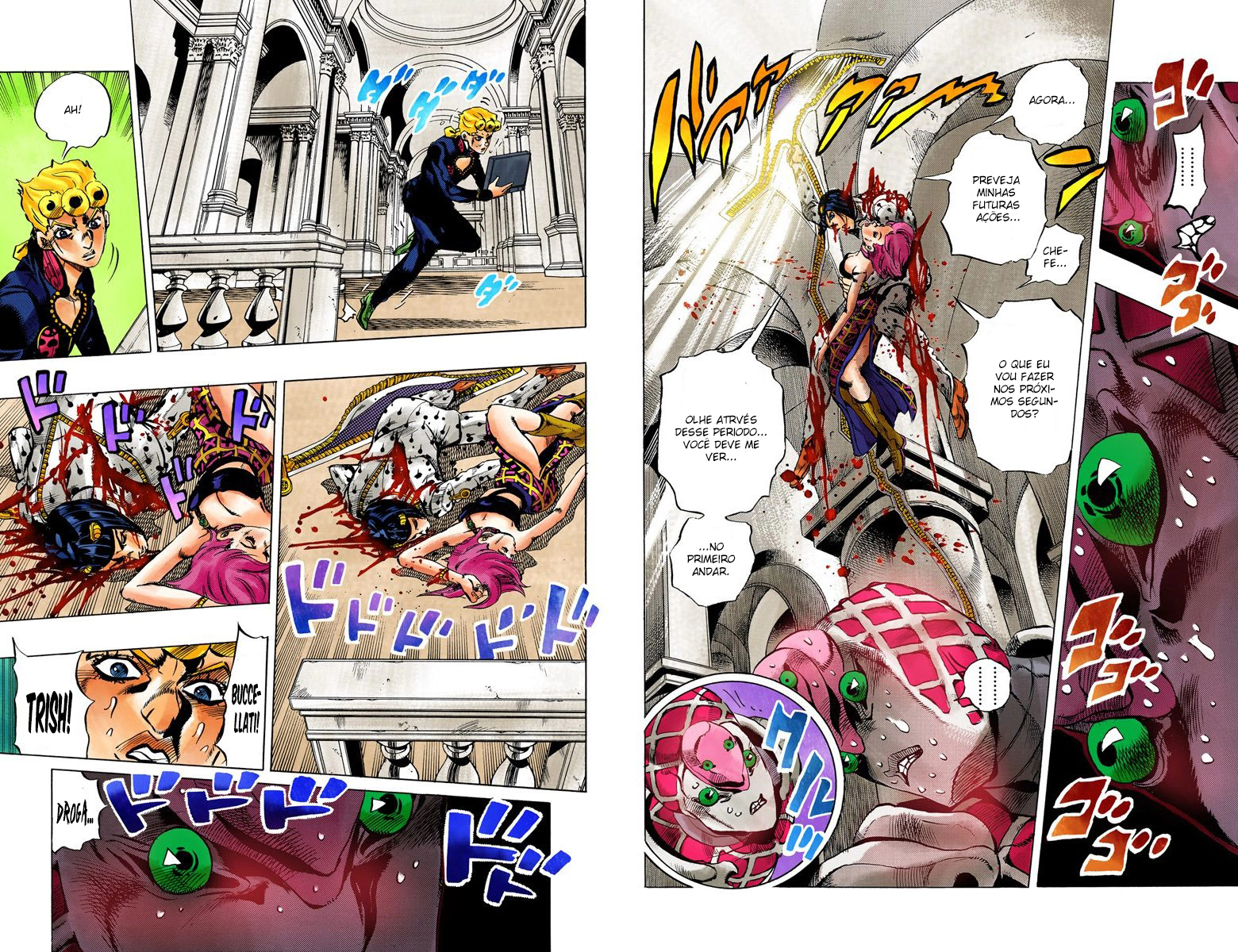 JoJo's Bizarre Adventure, Part 5: Golden Wind - Digital Colored Comics Capítulo 82 Página 10