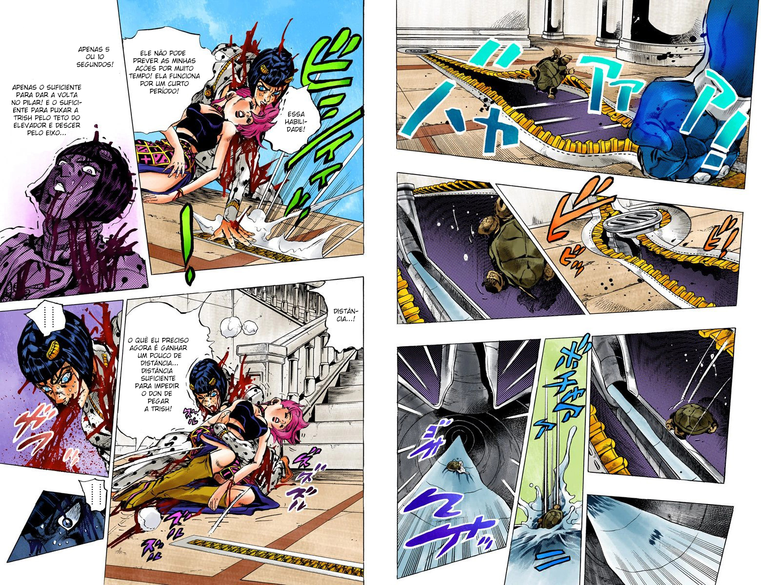 JoJo's Bizarre Adventure, Part 5: Golden Wind - Digital Colored Comics Capítulo 82 Página 3