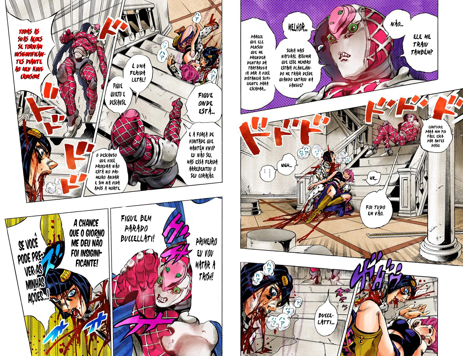 JoJo's Bizarre Adventure, Part 5: Golden Wind - Digital Colored Comics Capítulo 82 Página 5