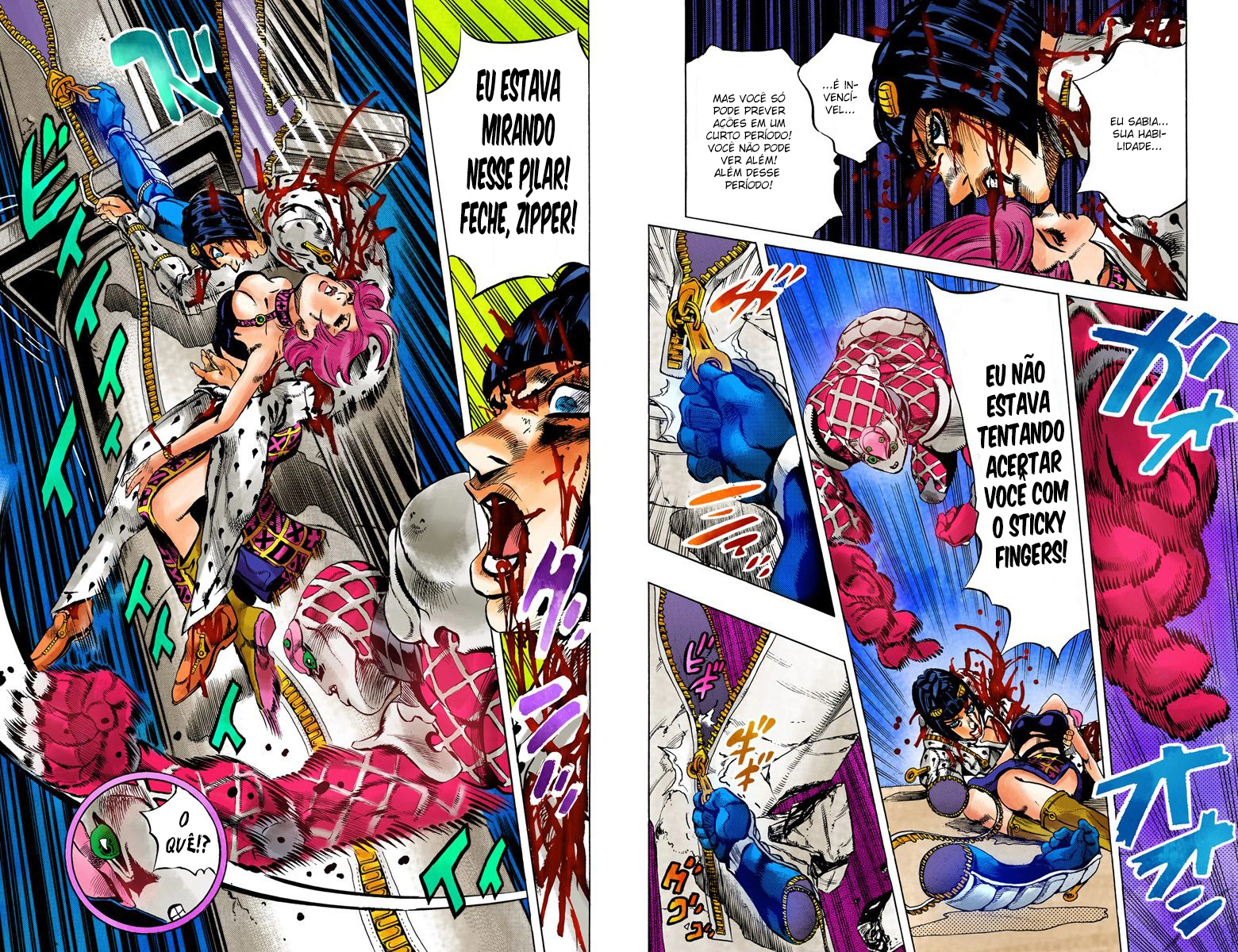 JoJo's Bizarre Adventure, Part 5: Golden Wind - Digital Colored Comics Capítulo 82 Página 9