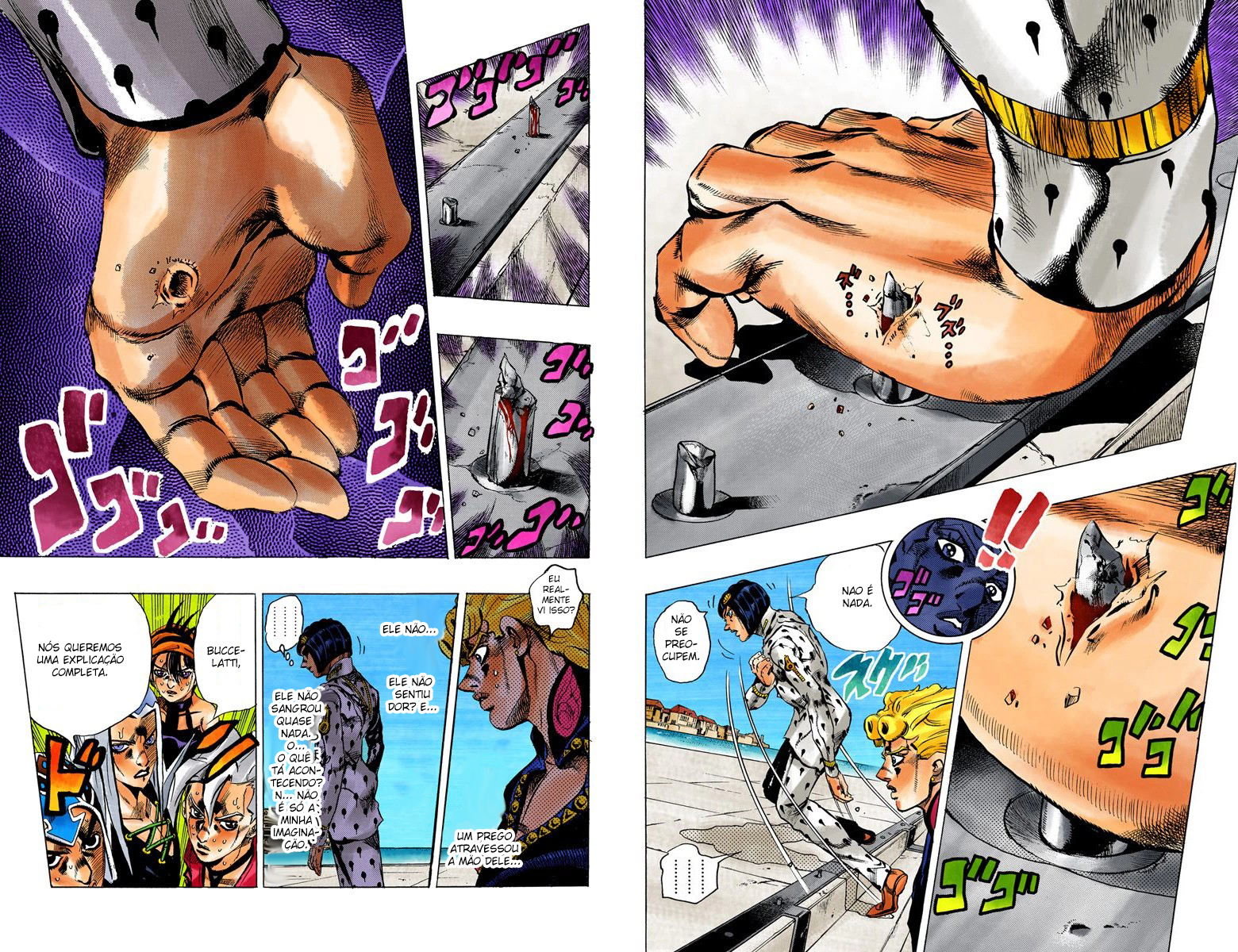 JoJo's Bizarre Adventure, Part 5: Golden Wind - Digital Colored Comics Capítulo 83 Página 10