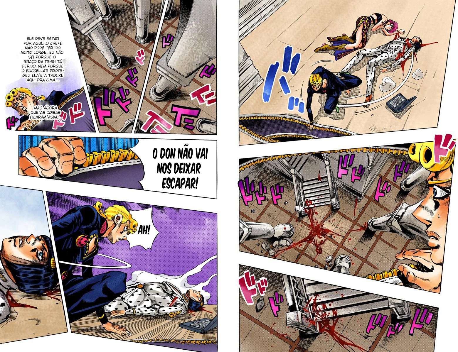 JoJo's Bizarre Adventure, Part 5: Golden Wind - Digital Colored Comics Capítulo 83 Página 2
