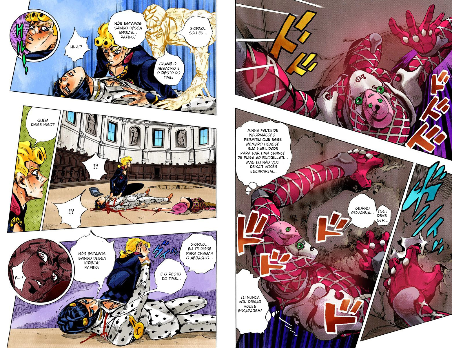 JoJo's Bizarre Adventure, Part 5: Golden Wind - Digital Colored Comics Capítulo 83 Página 4