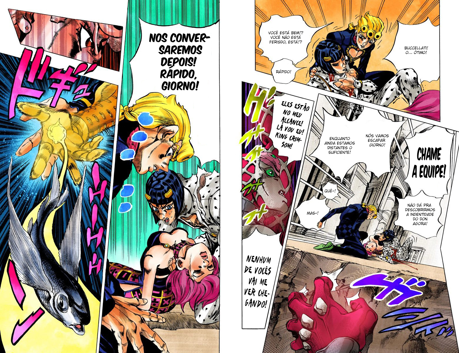 JoJo's Bizarre Adventure, Part 5: Golden Wind - Digital Colored Comics Capítulo 83 Página 5