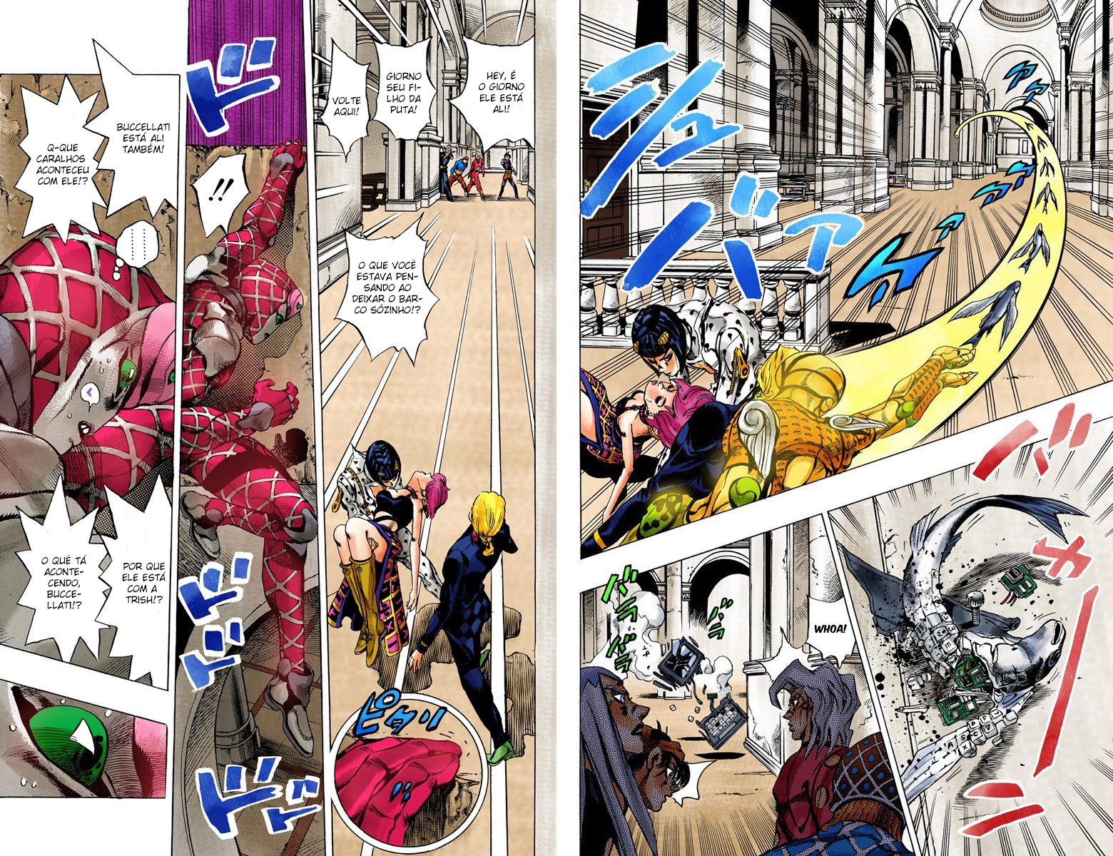 JoJo's Bizarre Adventure, Part 5: Golden Wind - Digital Colored Comics Capítulo 83 Página 6
