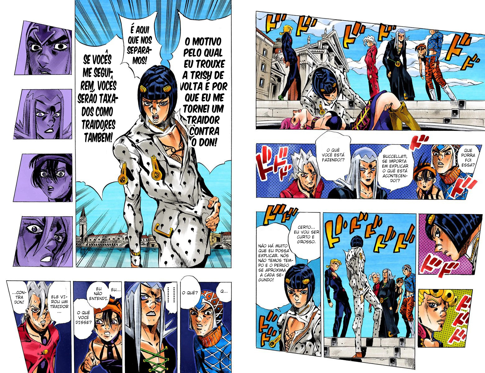 JoJo's Bizarre Adventure, Part 5: Golden Wind - Digital Colored Comics Capítulo 83 Página 8