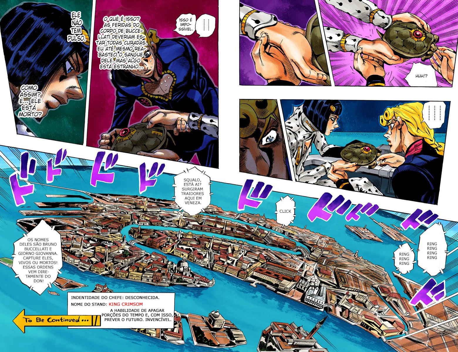 JoJo's Bizarre Adventure, Part 5: Golden Wind - Digital Colored Comics Capítulo 84 Página 11