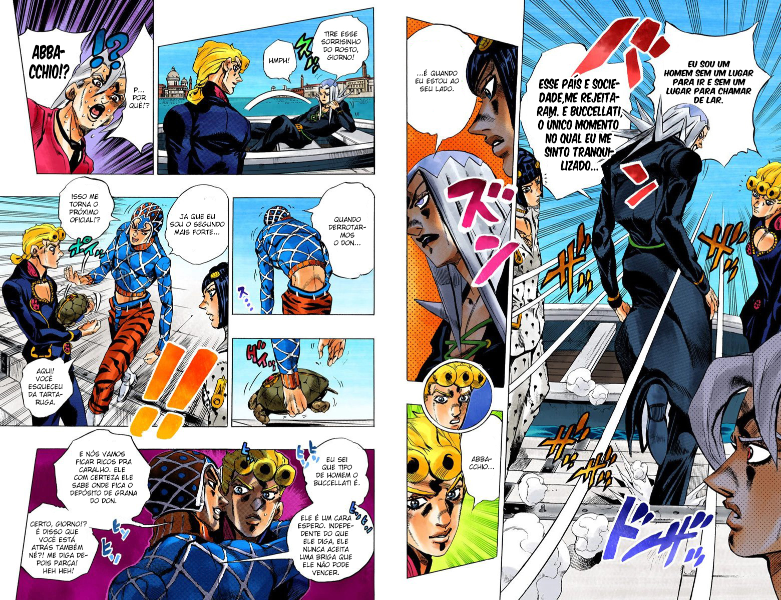 JoJo's Bizarre Adventure, Part 5: Golden Wind - Digital Colored Comics Capítulo 84 Página 5