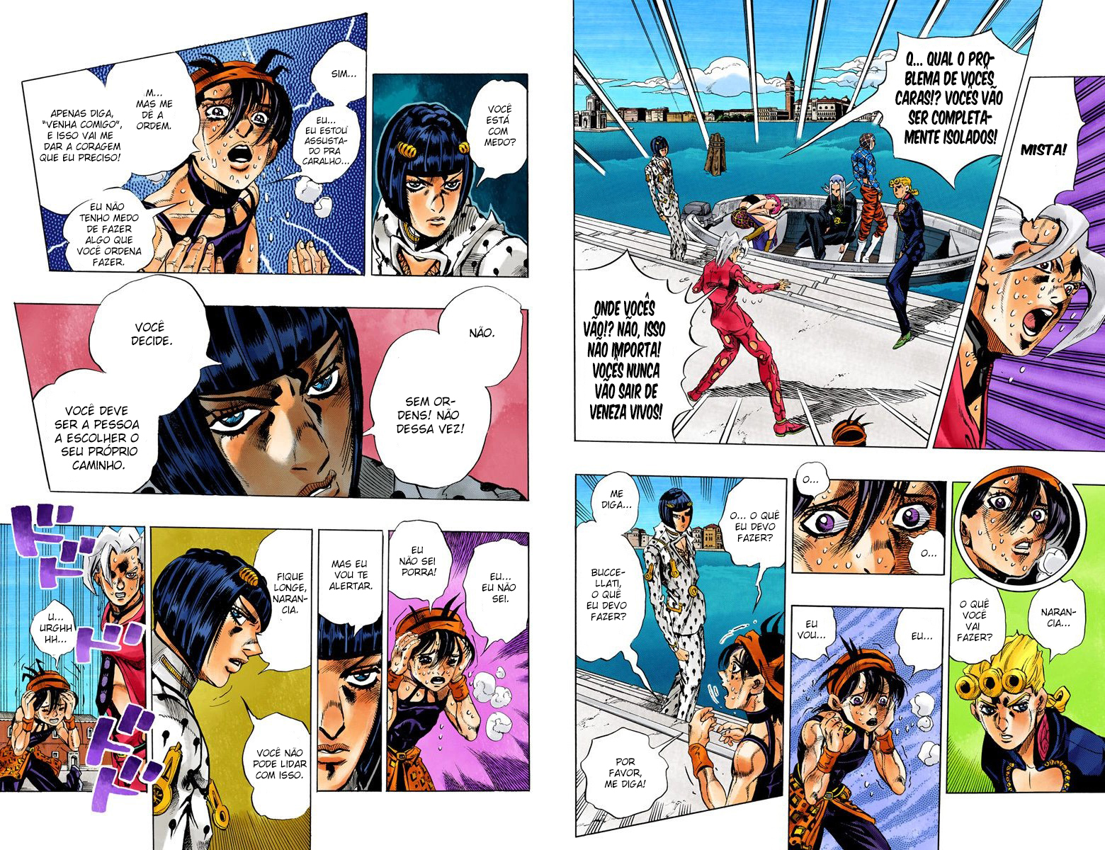 JoJo's Bizarre Adventure, Part 5: Golden Wind - Digital Colored Comics Capítulo 84 Página 6