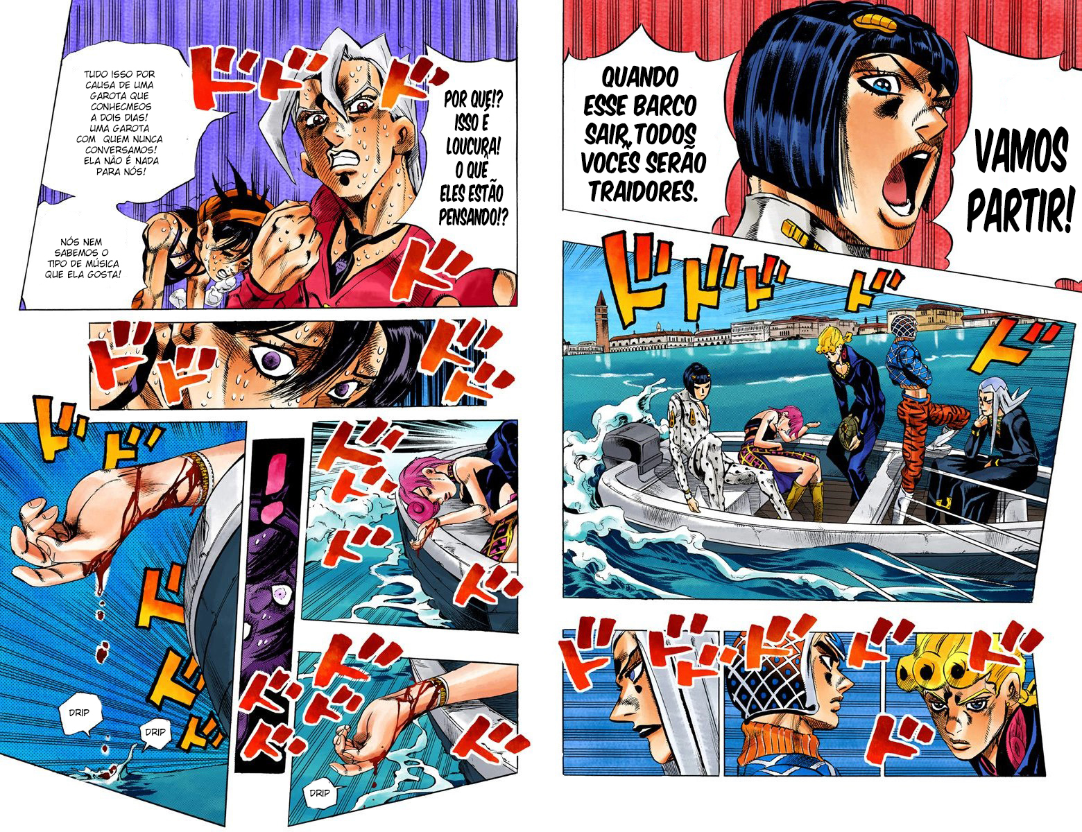 JoJo's Bizarre Adventure, Part 5: Golden Wind - Digital Colored Comics Capítulo 84 Página 7