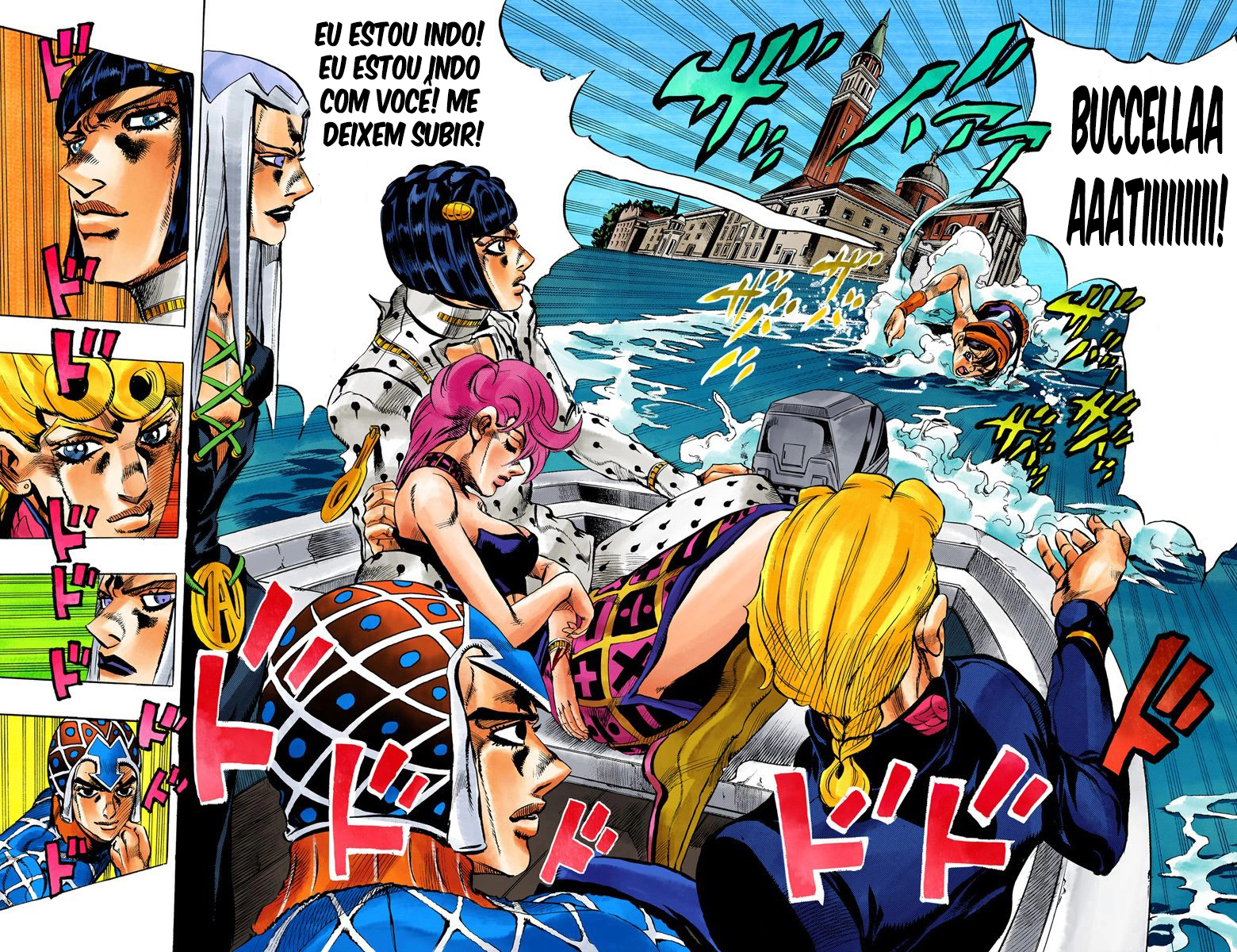 JoJo's Bizarre Adventure, Part 5: Golden Wind - Digital Colored Comics Capítulo 84 Página 9