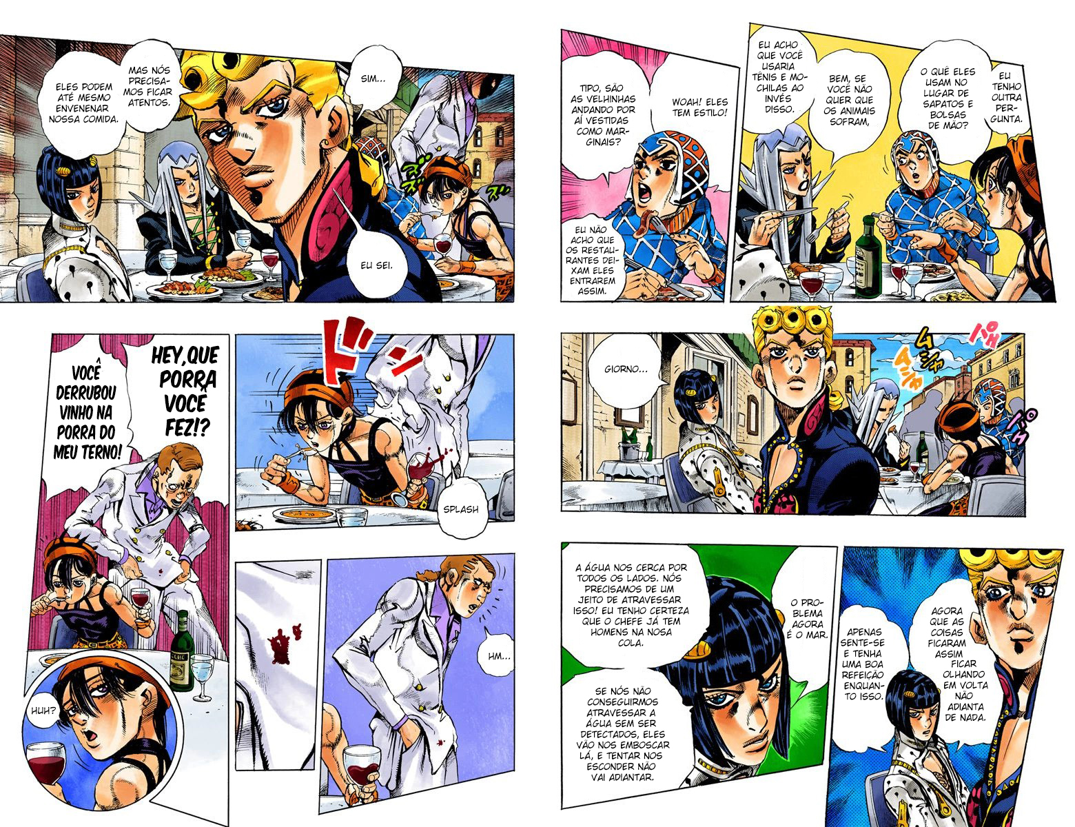 JoJo's Bizarre Adventure, Part 5: Golden Wind - Digital Colored Comics Capítulo 85 Página 2