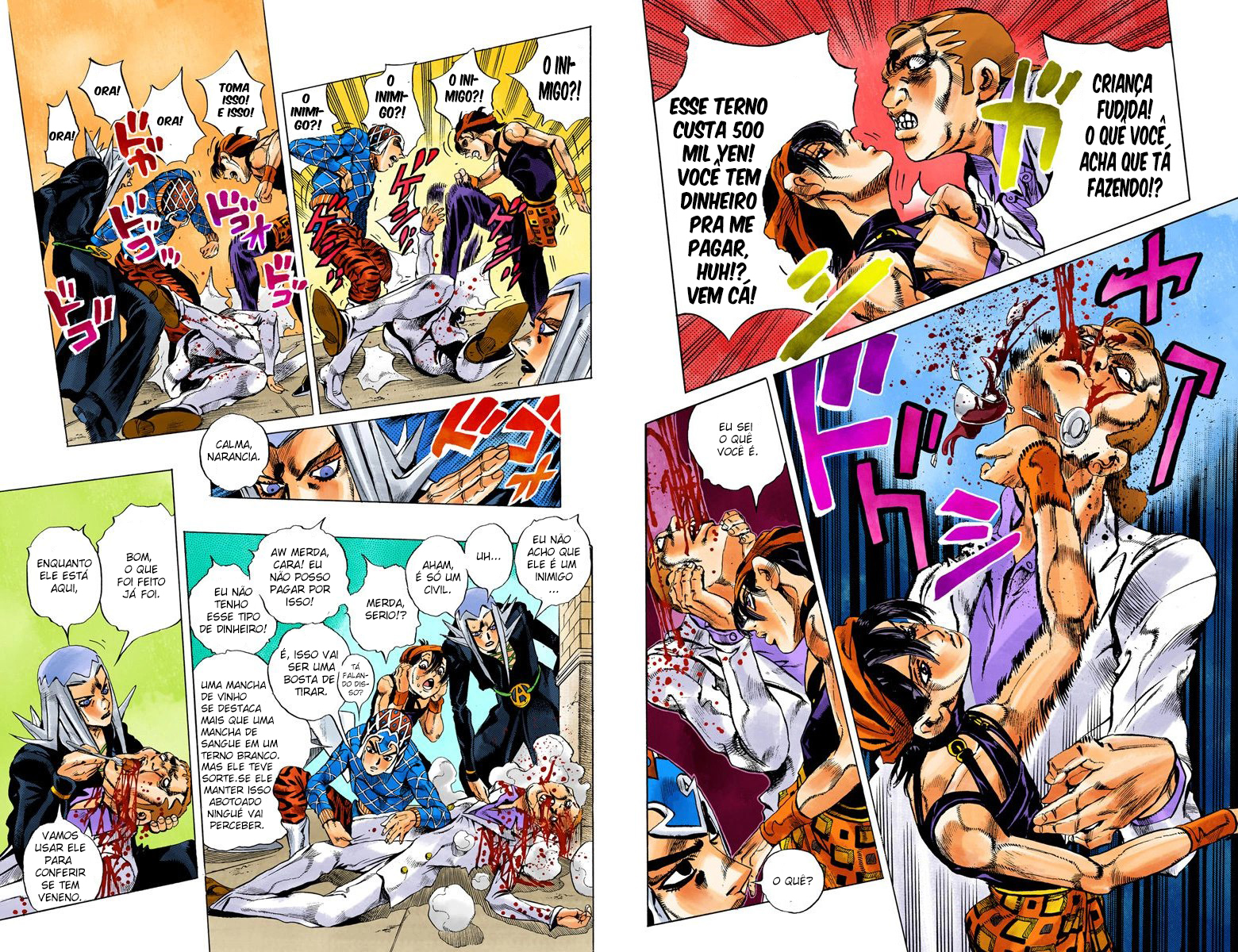 JoJo's Bizarre Adventure, Part 5: Golden Wind - Digital Colored Comics Capítulo 85 Página 3