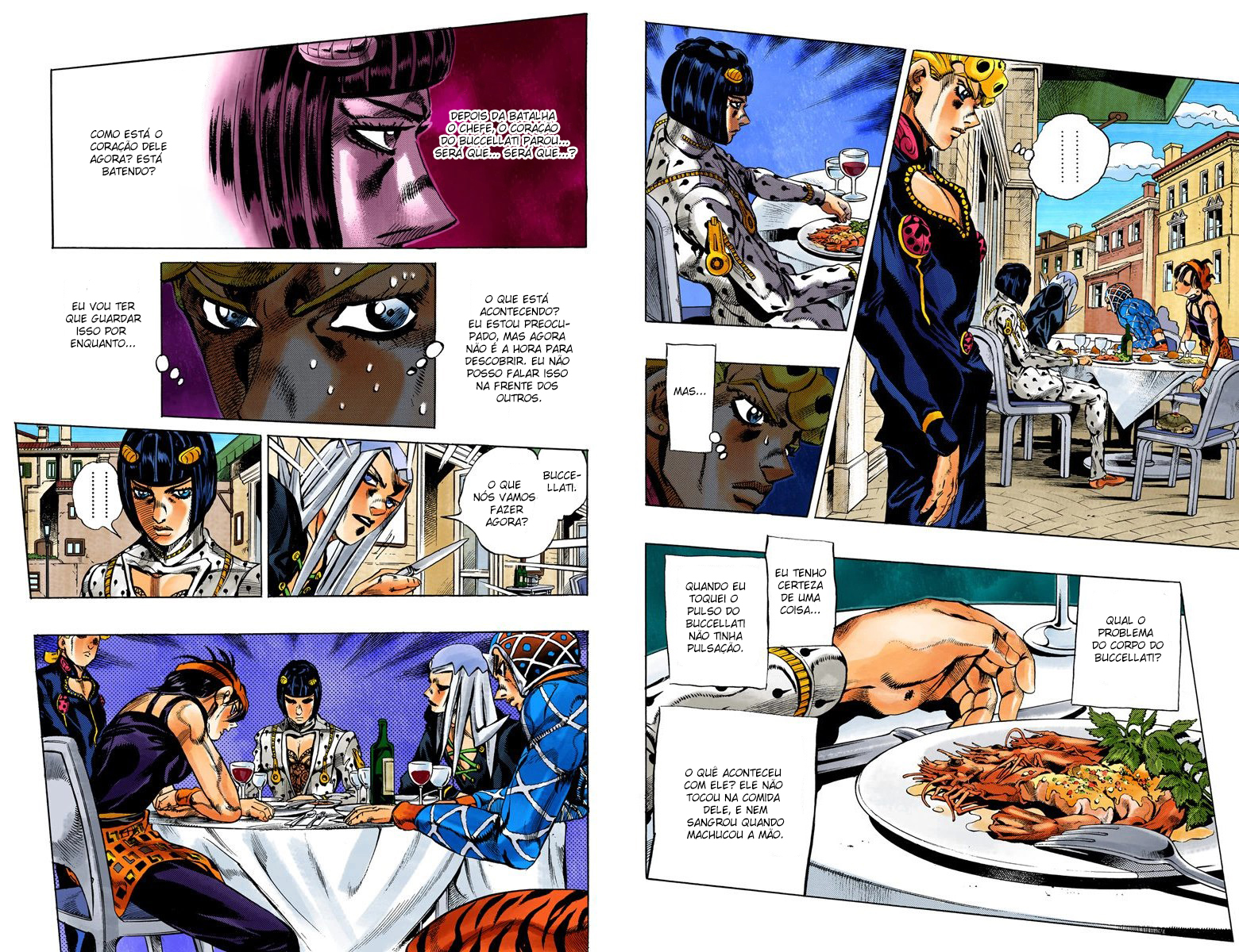 JoJo's Bizarre Adventure, Part 5: Golden Wind - Digital Colored Comics Capítulo 85 Página 4