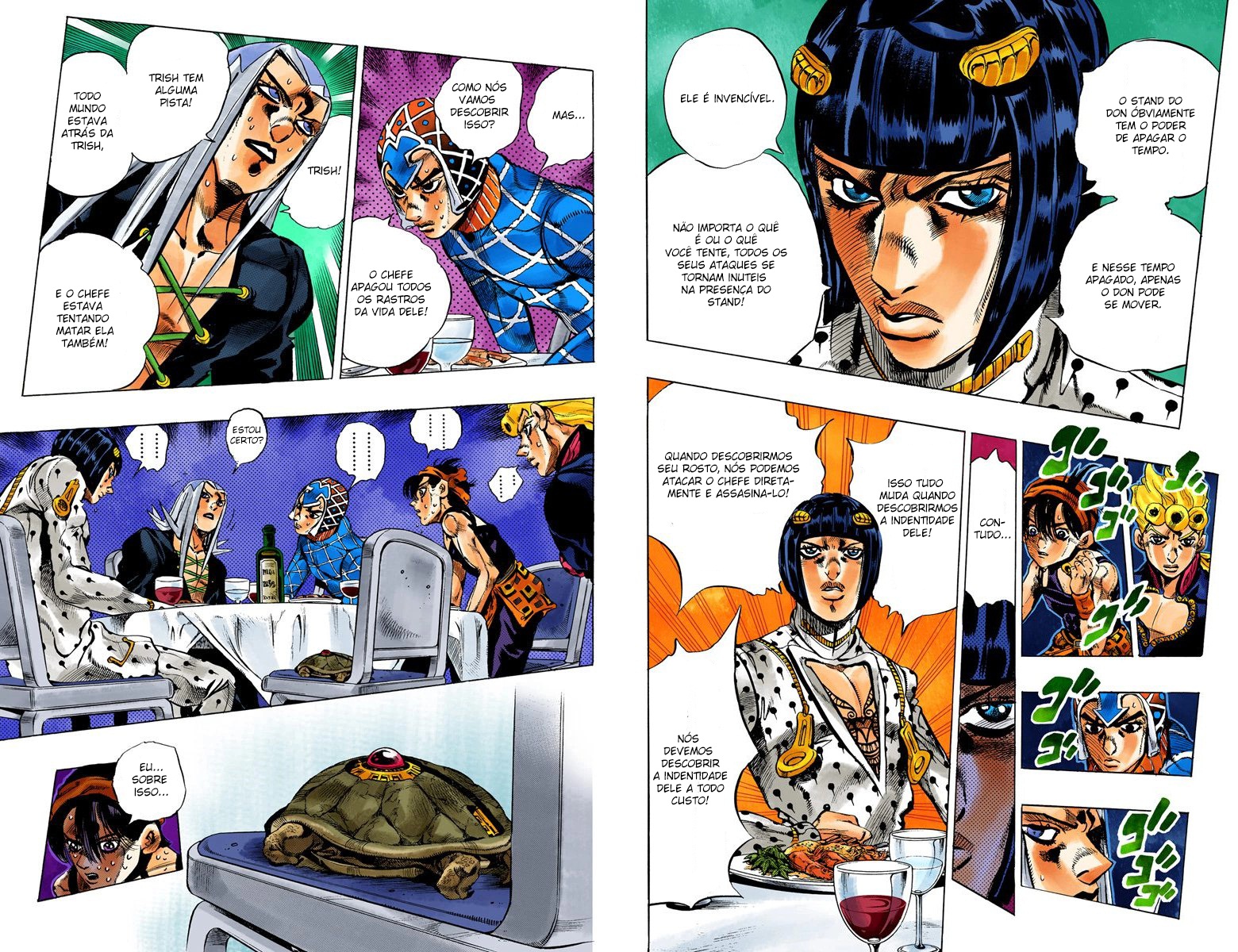 JoJo's Bizarre Adventure, Part 5: Golden Wind - Digital Colored Comics Capítulo 85 Página 5
