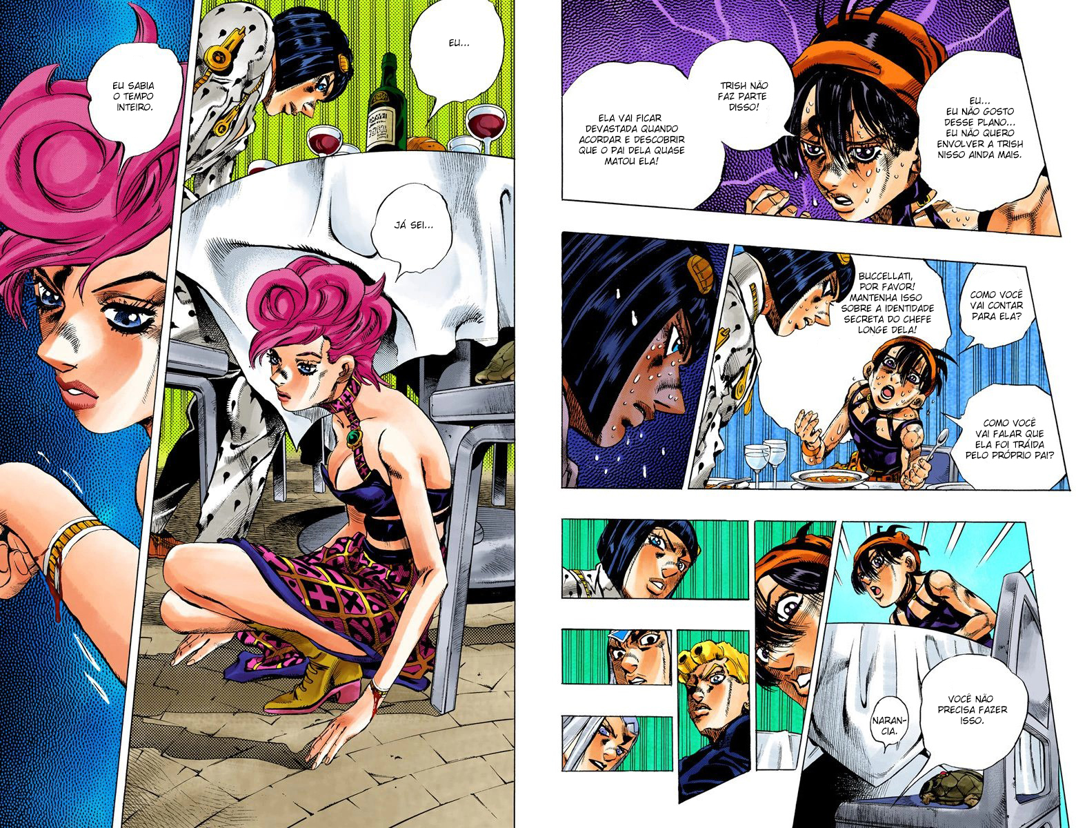 JoJo's Bizarre Adventure, Part 5: Golden Wind - Digital Colored Comics Capítulo 85 Página 6