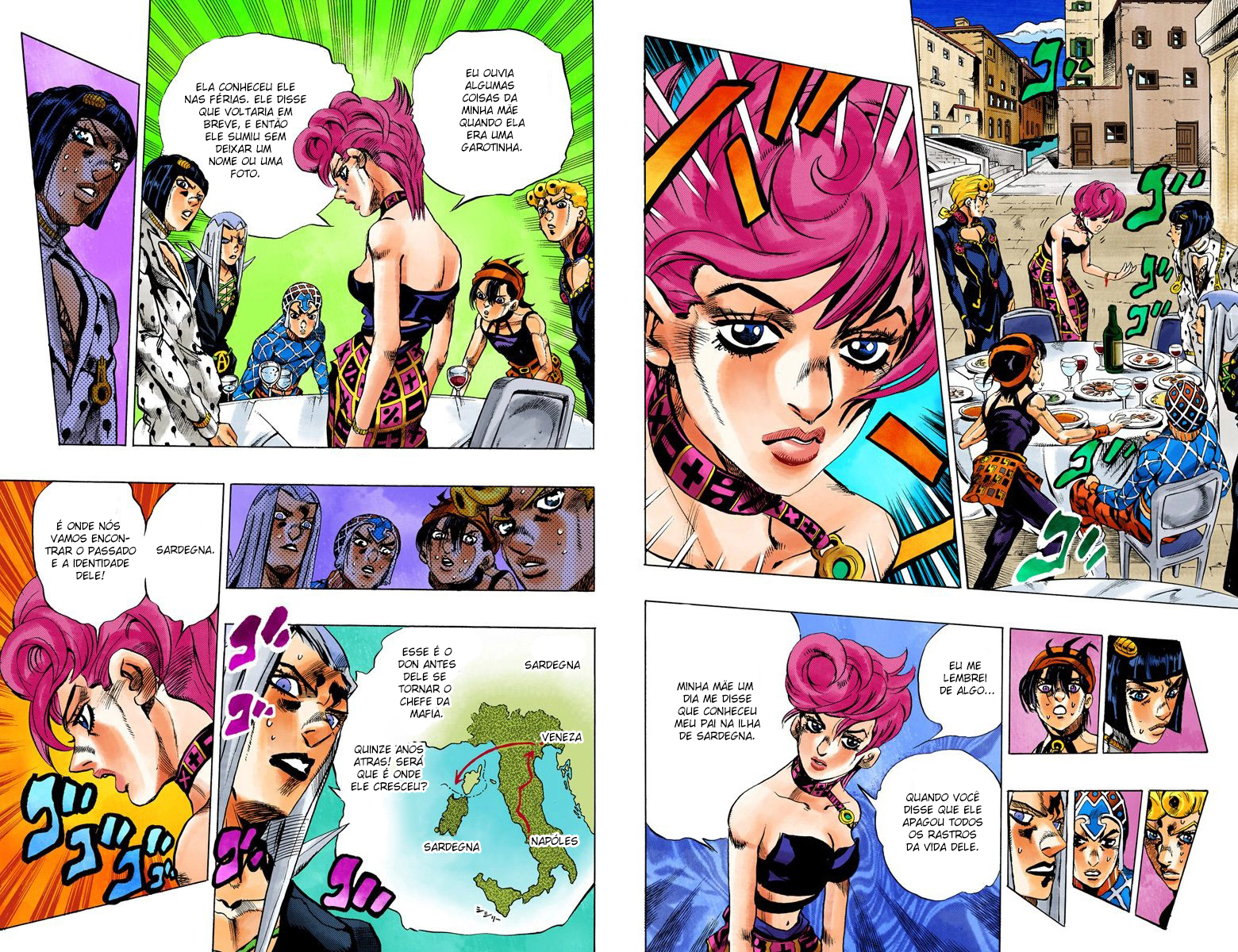 JoJo's Bizarre Adventure, Part 5: Golden Wind - Digital Colored Comics Capítulo 85 Página 7