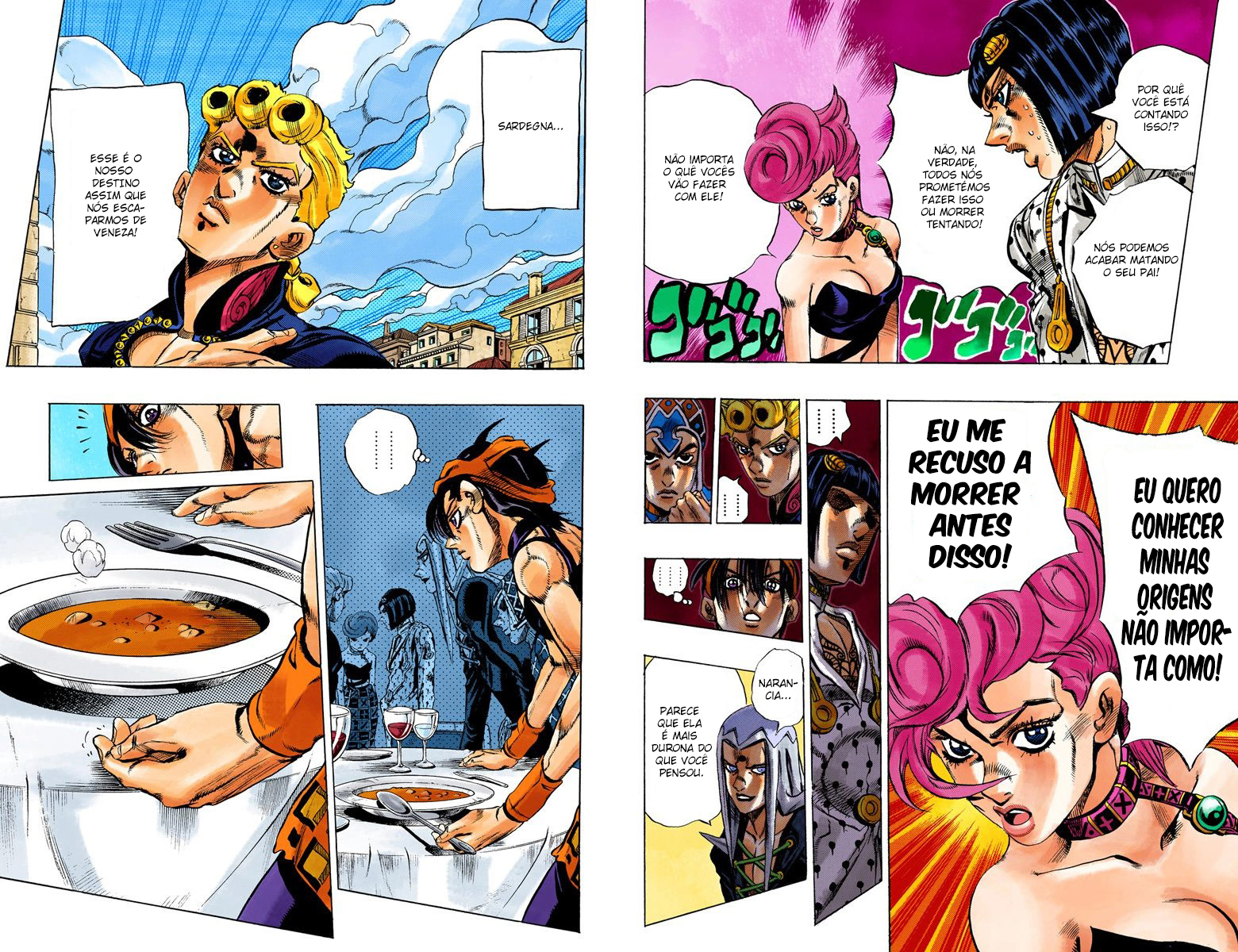 JoJo's Bizarre Adventure, Part 5: Golden Wind - Digital Colored Comics Capítulo 85 Página 8