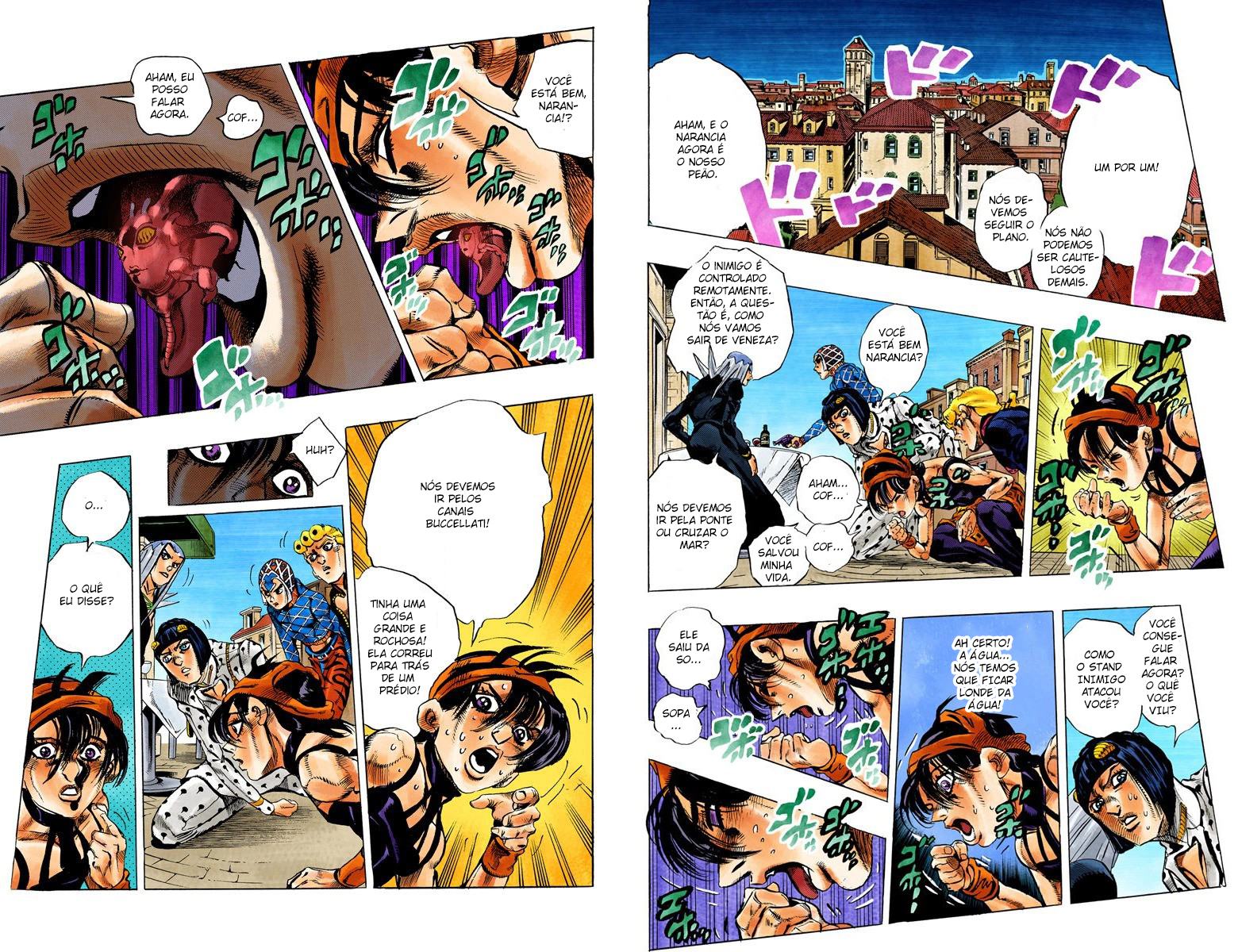 JoJo's Bizarre Adventure, Part 5: Golden Wind - Digital Colored Comics Capítulo 86 Página 10