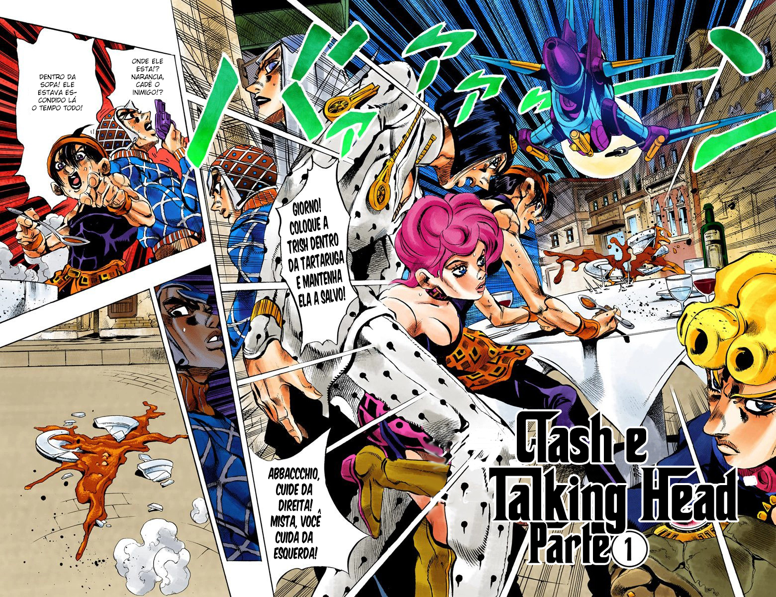 JoJo's Bizarre Adventure, Part 5: Golden Wind - Digital Colored Comics Capítulo 86 Página 2