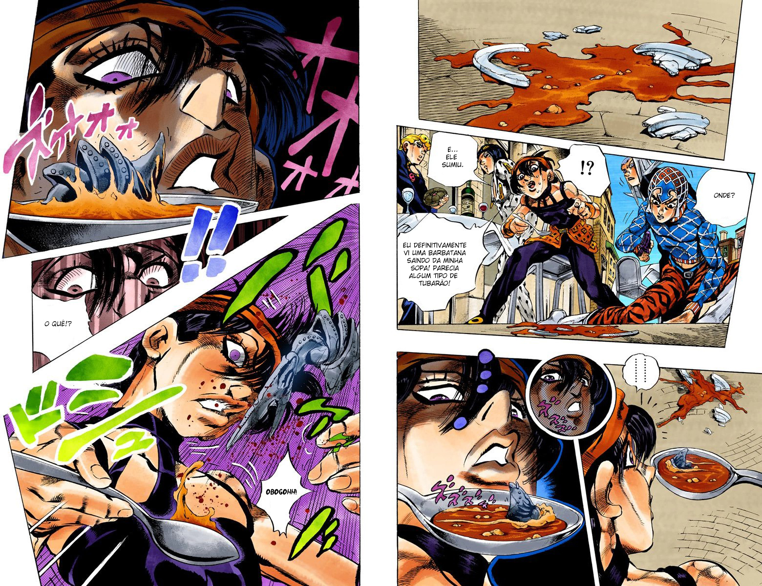 JoJo's Bizarre Adventure, Part 5: Golden Wind - Digital Colored Comics Capítulo 86 Página 3