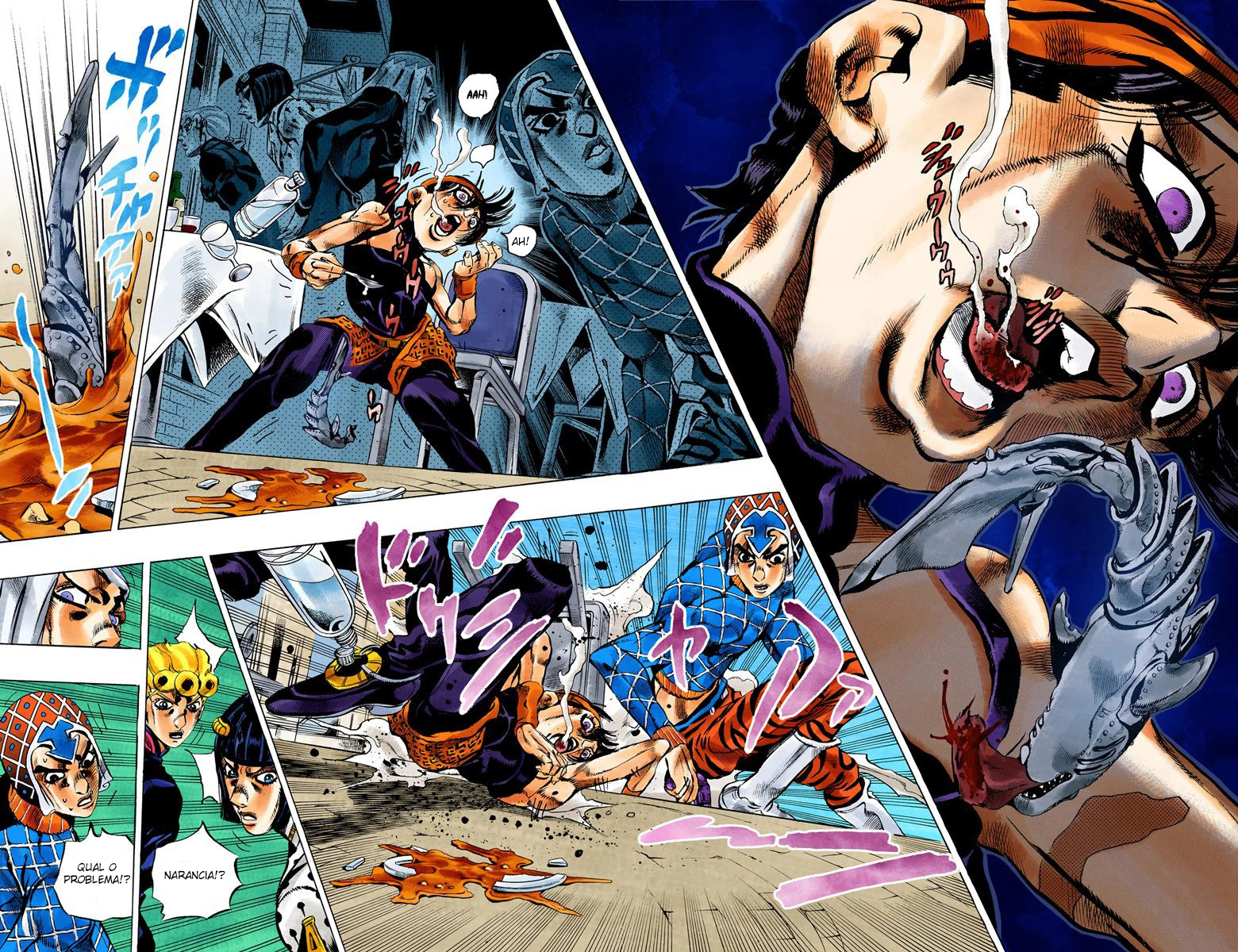 JoJo's Bizarre Adventure, Part 5: Golden Wind - Digital Colored Comics Capítulo 86 Página 4