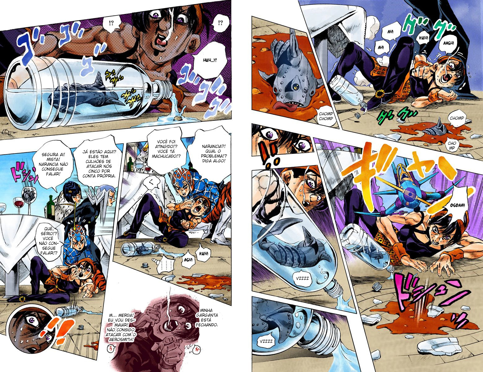JoJo's Bizarre Adventure, Part 5: Golden Wind - Digital Colored Comics Capítulo 86 Página 5