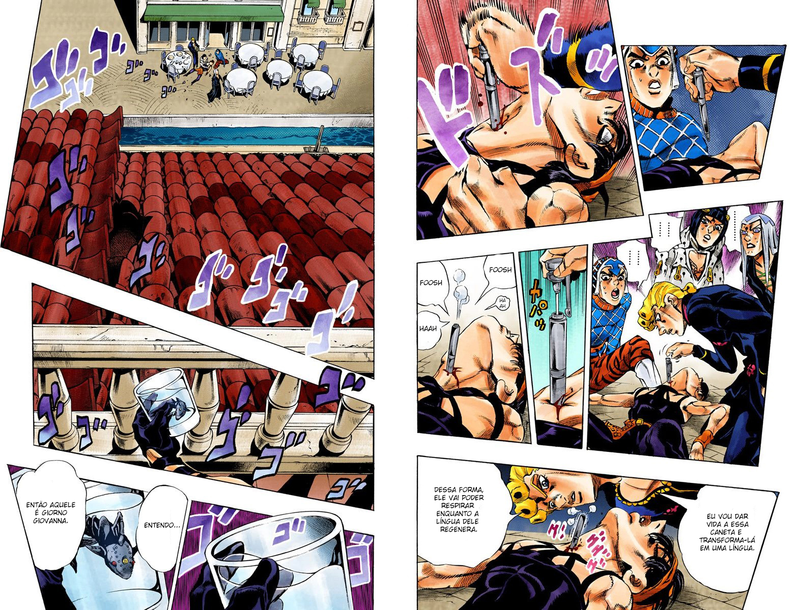 JoJo's Bizarre Adventure, Part 5: Golden Wind - Digital Colored Comics Capítulo 86 Página 8