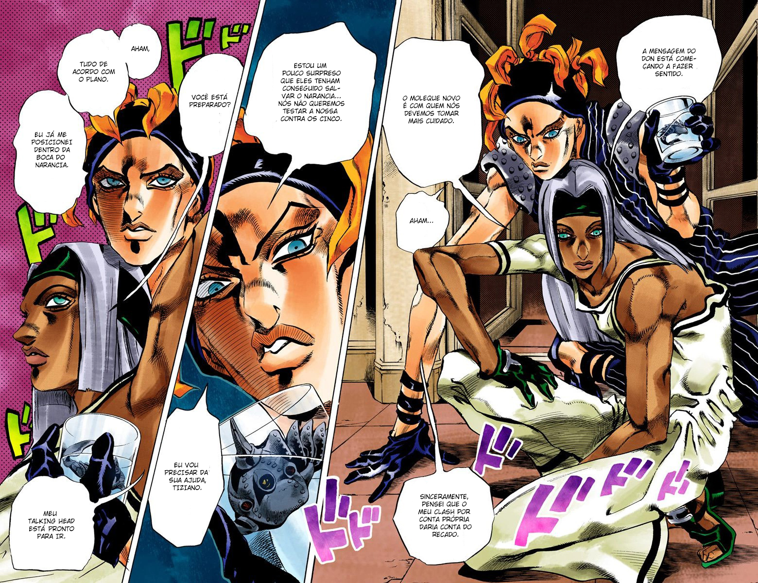 JoJo's Bizarre Adventure, Part 5: Golden Wind - Digital Colored Comics Capítulo 86 Página 9